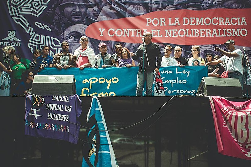 No primeiro dia da Jornada, movimentos denunciaram o retrocesso dos direitos trabalhistas no Brasil e na Argentina