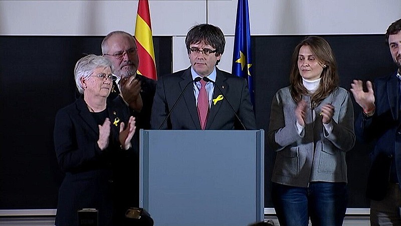 Puigdemont, líder independentista catalão