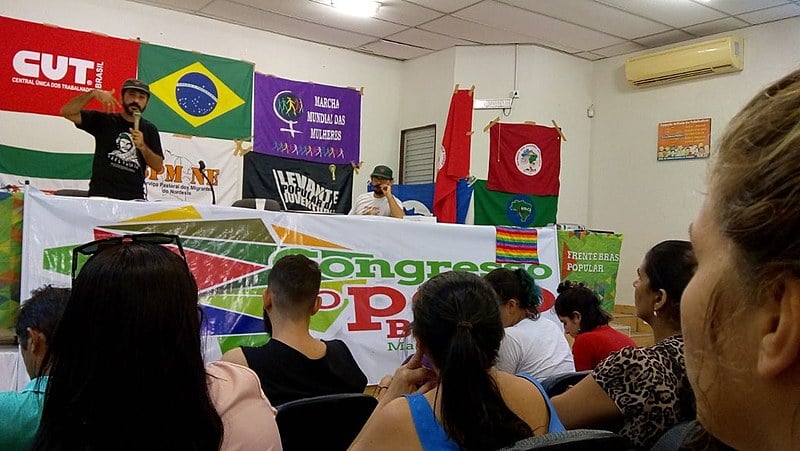 Durante o seminário, os participantes enfrentaram diferentes temas relacionados aos desafios do trabalho de base