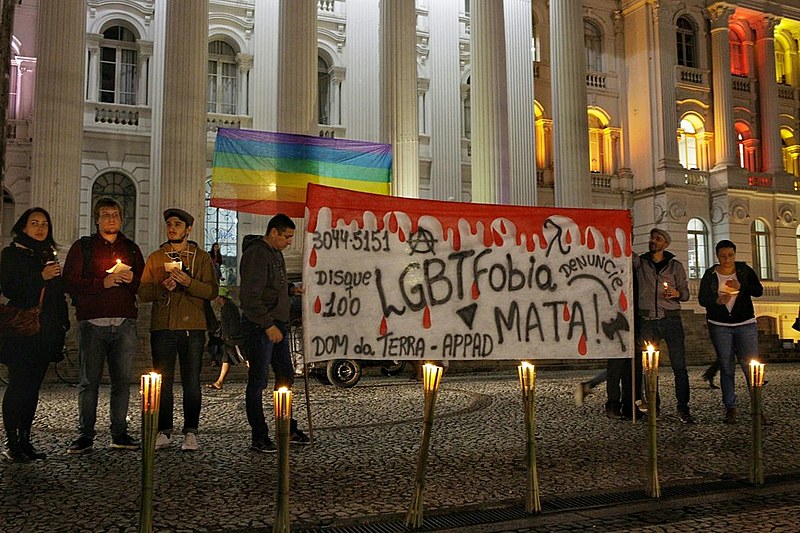 Evento ocorre em combate à homofobia e transfobia