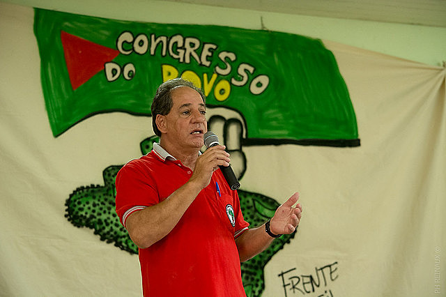 Jaime Amorim e da direção nacional do MST