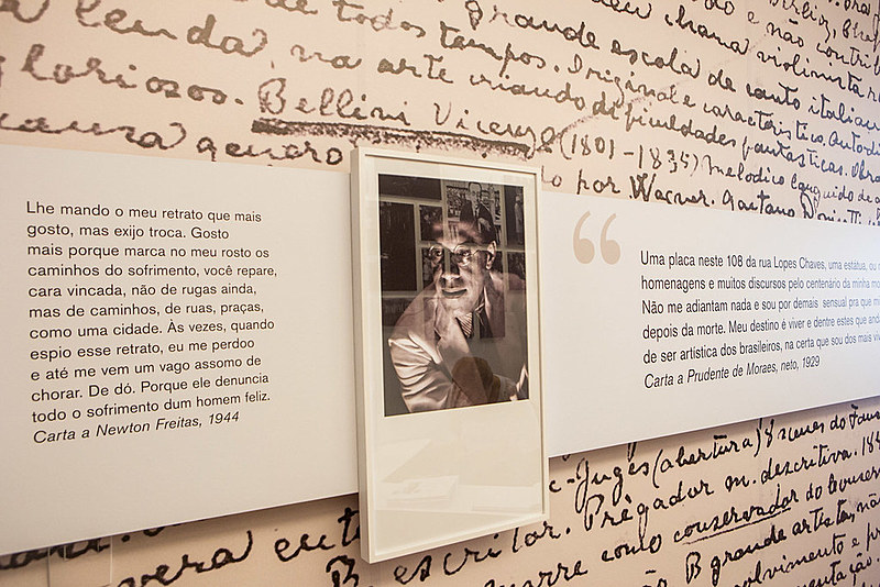 Museu "Casa Mário de Andrade", em São Paulo, guarda a vida e obra do autor