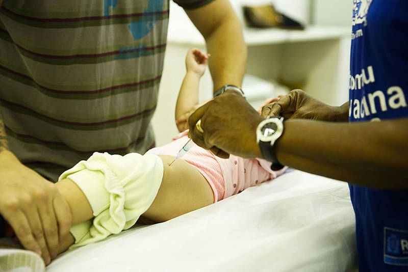 A vacina Pentavalente deve ser aplicada em bebês de dois, quatro e seis meses