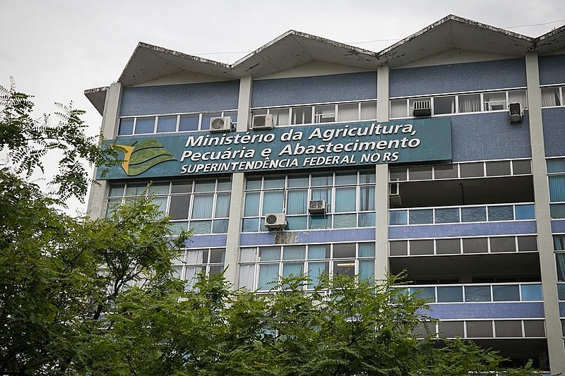 Fachada do prédio do Incra em Porto Alegre