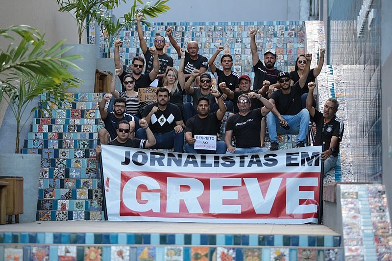 Greve mobilizou 90% dos profissionais das três maiores emissoras do estado