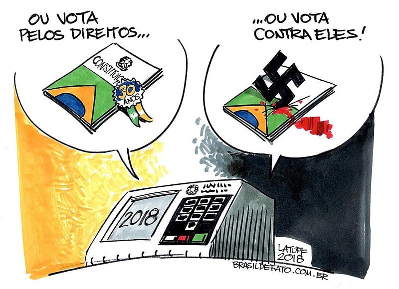 Votar pelos direitos ou contra eles