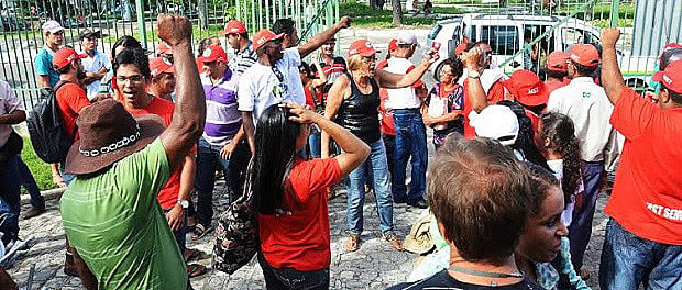 Ocupação do MST na sede do INCRA em Sergipe