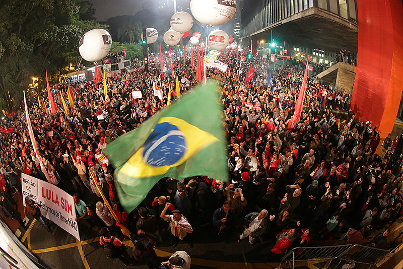 Trabalhadores contra a reforma trabalhista