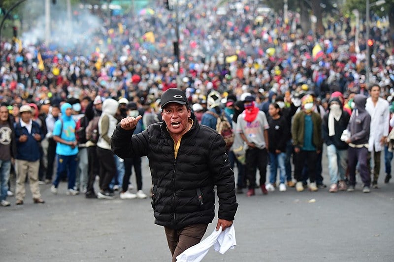 Equador vive mobilização de massas com impulso revolucionário contra um pacote de medidas econômicas