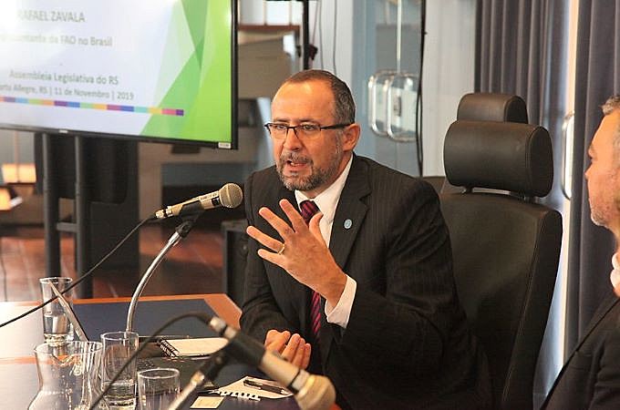 Mexicano representando a ONU participou do painel Alimentação e Desafios Contemporâneos