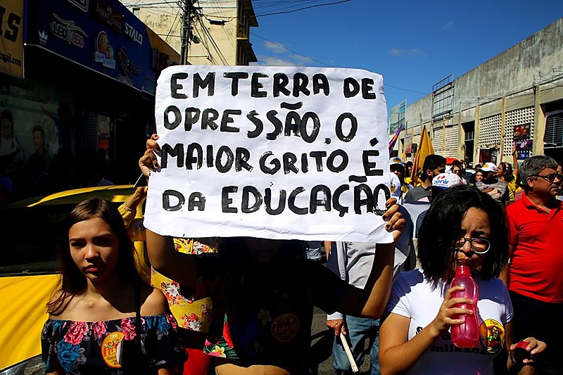 Ao todo, são mais de 150 municípios em luta pela educação brasileira