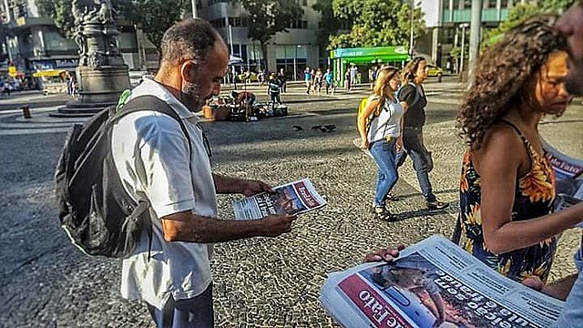 O tabloide do Rio foi pioneiro dos jornais regionais da Rede Brasil de Fato em todo país