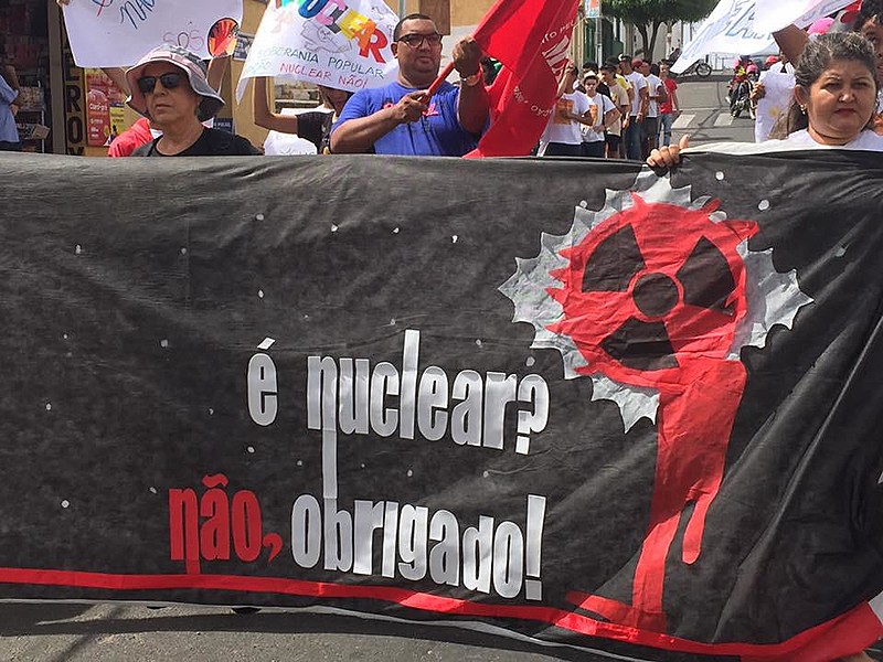 Comunidades de Santa Quitéria protestam contra exploração da jazida de urânio de Itataia