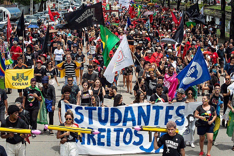 Protests took place in at least 132 cities with the slogan "“This system is not valid: we fight for justice, rights and freedom”