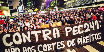 No Brasil inteiro os movimentos sociais se mobilizaram contra a PEC do Teto dos Gastos