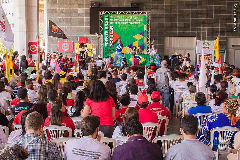 Frente Brasil Popular foi lançada oficialmente, em setembro de 2015, em Conferência Nacional realizada em Belo Horizonte