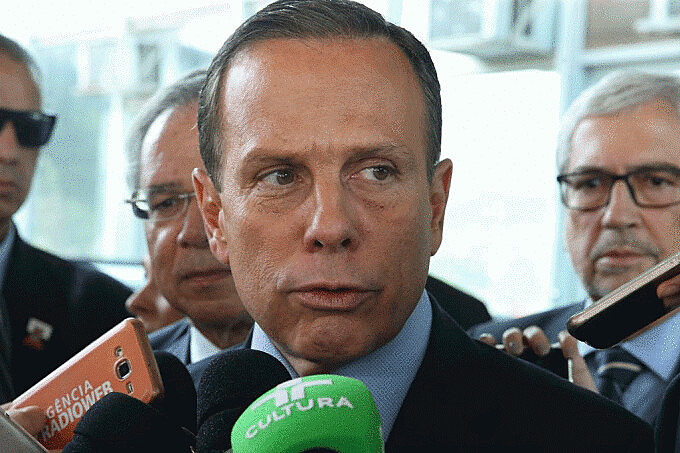 João Doria é governador de São Paulo desde 1º de janeiro de 2019