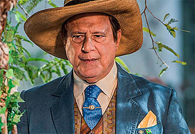 Coronel Saruê, personagem da telenovela Velho Chico, da TV Globo