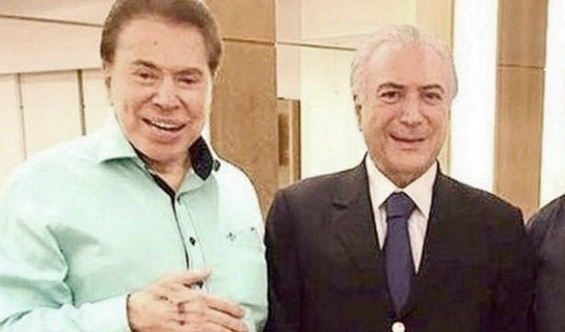 Apresentador acerta participação de Temer nos programas do SBT para promover reforma da Previdência