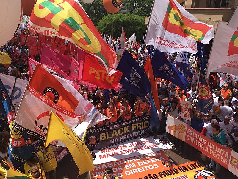 Ao menos seis centrais sindicais participarão de manifestação nesta sexta (25)