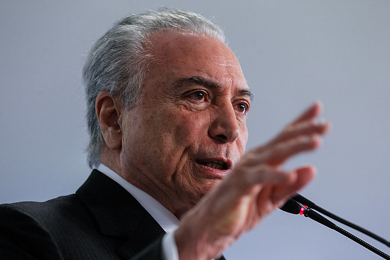 Michel Temer é acusado de corrupção passiva pela Procuradoria Geral da República (PGR)