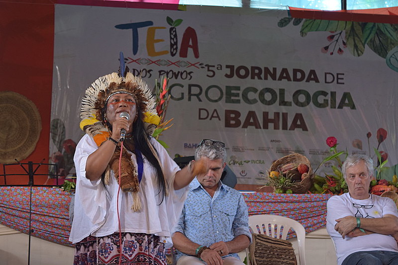 V Jornada de Agroecologia da Bahia, realizada na Arena Boca da Barra, em Porto Seguro
