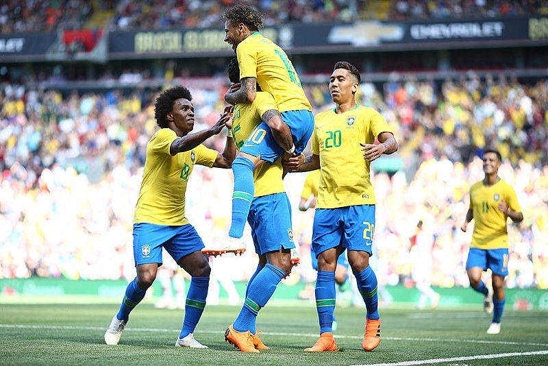 O Brasil é um dos favoritos ao título da Copa do Mundo