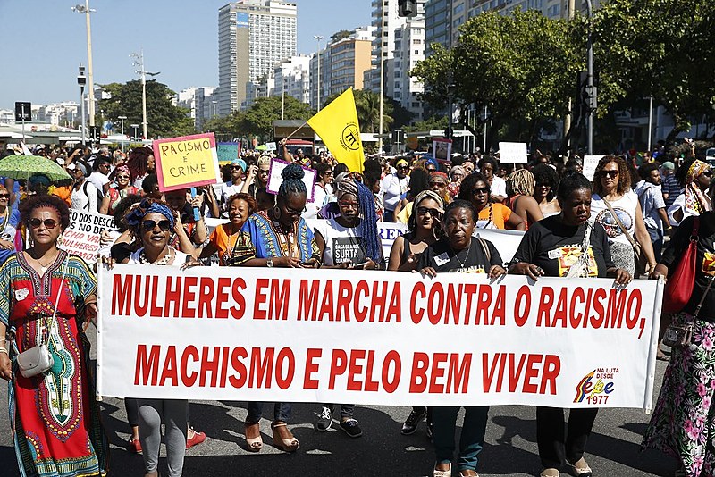 3ª Marcha das Mulheres Negras no Centro do Mundo no RJ em celebração ao o Dia da Mulher Negra Latino-Americana e Caribenha