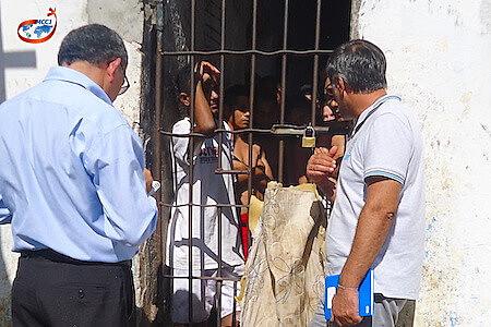 Missionários Combonianos em visita a presídio