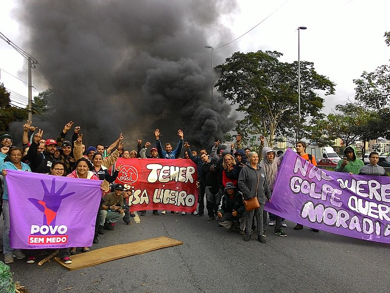 "É a maneira que a gente tem de inferir no sistema, travando a circulação de mercadorias", explica coordenador do movimento