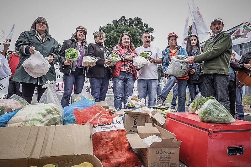A Caravana da Agricultura Familiar percorreu mais de 1.300 km no Paraná