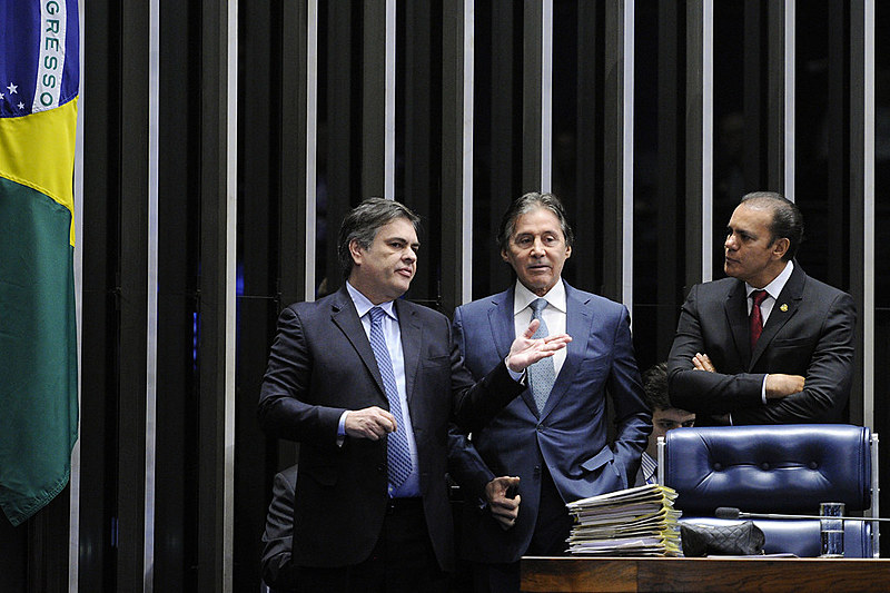 Plenário do Senado Federal durante sessão deliberativa extraordinária destinada à votação da Reforma Trabalhista PLC 38/2017