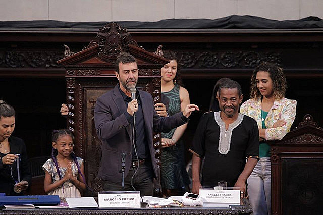 A fellow party member of human rights activist Marielle Franco, killed in March, Rio congressman Marcelo Freixo faces death threats