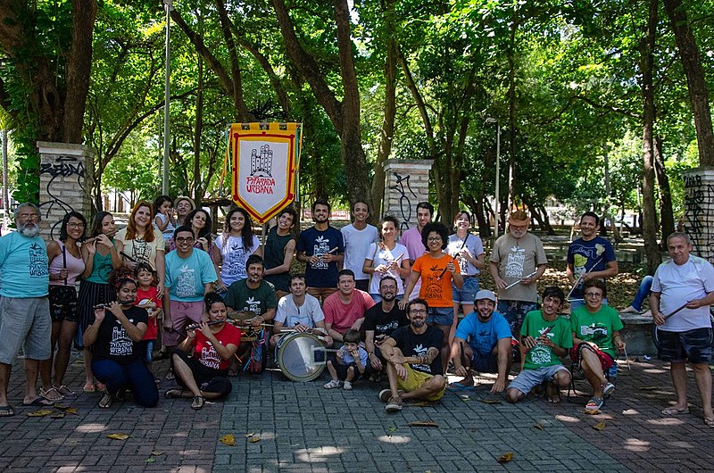 Para participar da Pifarada Urbana não é preciso ter o instrumento