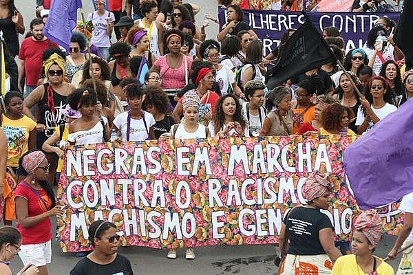 A Marcha das Mulheres Negras foi realizada em novembro de 2015 em Brasília.