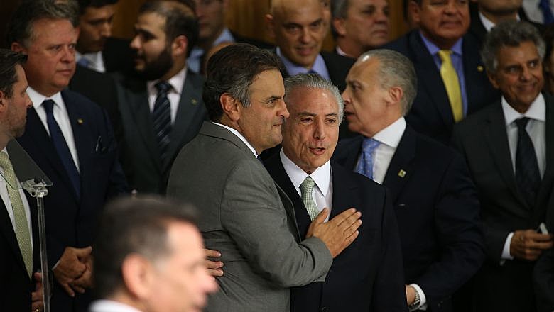 Abertura de inquérito atinge fortemente governo Temer; Aécio é o político com maior número de inquéritos a serem abertos.