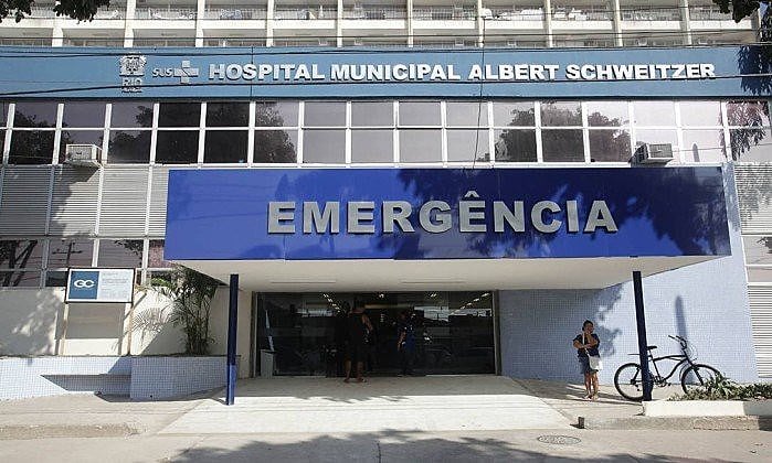 Hospital Municipal Albert Schweitzer na cidade do Rio de Janeiro