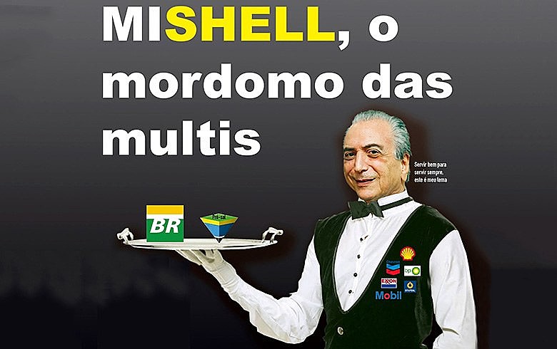 "Servir bom para servir sempre, esse é meu lema", diz a imagem