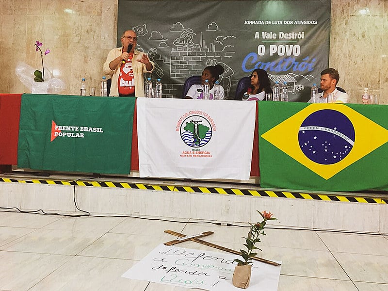A jornada de luta “A Vale Destrói, o povo constrói” foi lançada em evento nesta terça-feira (15), em São Paulo (SP)