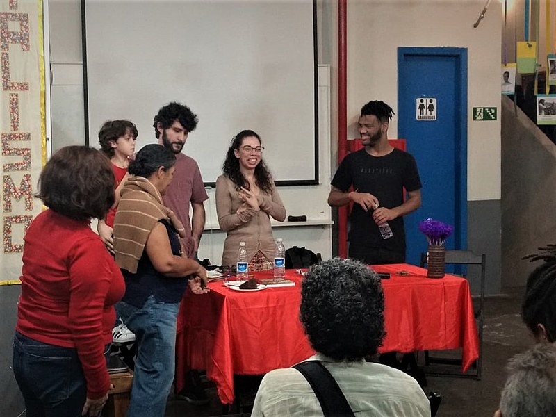 Cerca de 50 pessoas acompanharam o evento que teve como tema a “Liberdade de Expressão Ontem e Hoje”