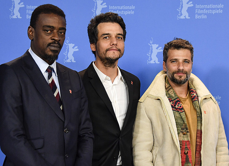 Seu Jorge, Wagner Moura e Bruno Gagliasso representam o filme no Festival Internacional de Cinema de Berlim