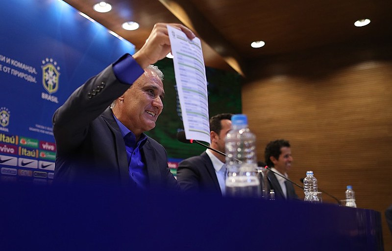 Tite e a sua lista de convocados para a Copa do Mundo