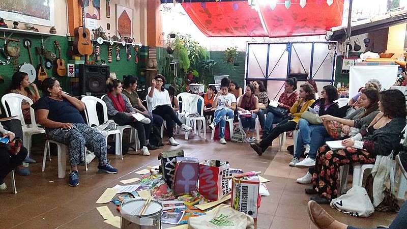 Formação debateu divisão sexual do trabalho e aumento da desigualdade com o desmonte do Estado