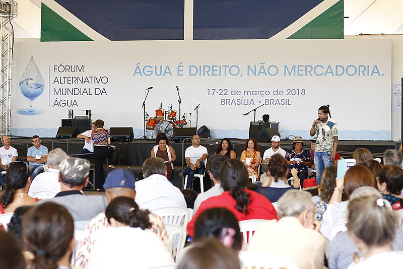 Abertura do Fórum Alternativo, no Centro Comunitário da UnB