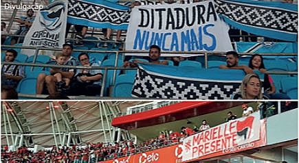 Assim como em todos os ambientes aos quais pertencemos, existe uma disputa de ideias e concepções de mundo também dentro do futebol