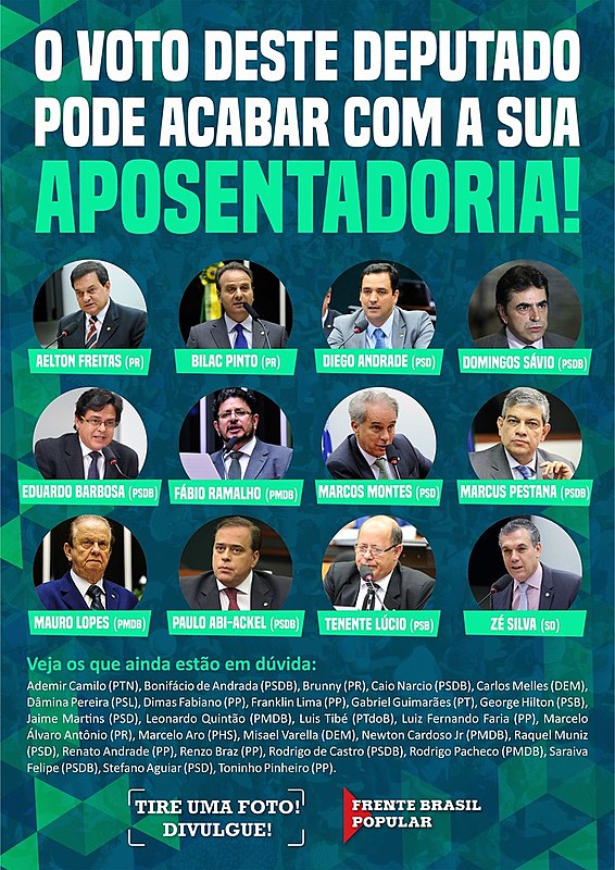 Pelo menos 12 deputados se posicionaram a favor da medida