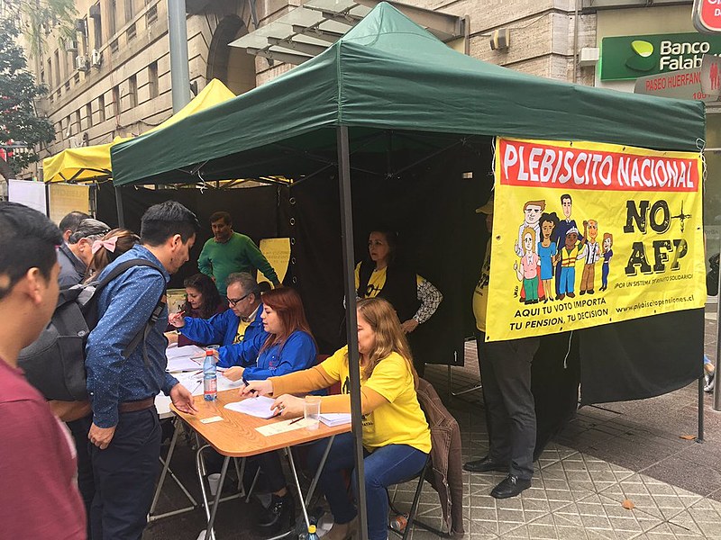 Ponto de votação do plebiscito nesta sexta (29)