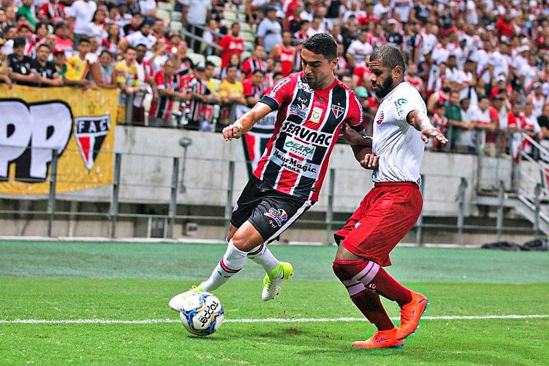 No segundo tempo, o time voltou mais agressivo