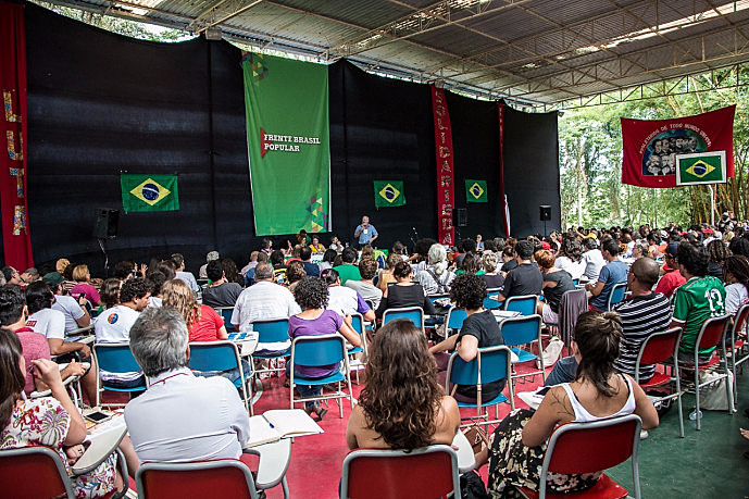 2ª Conferência Nacional da Frente Brasil Popular, na Escola Nacional Florestan Fernandes (ENFF), em Guararema, nos dias 9 e 10 de dezembro