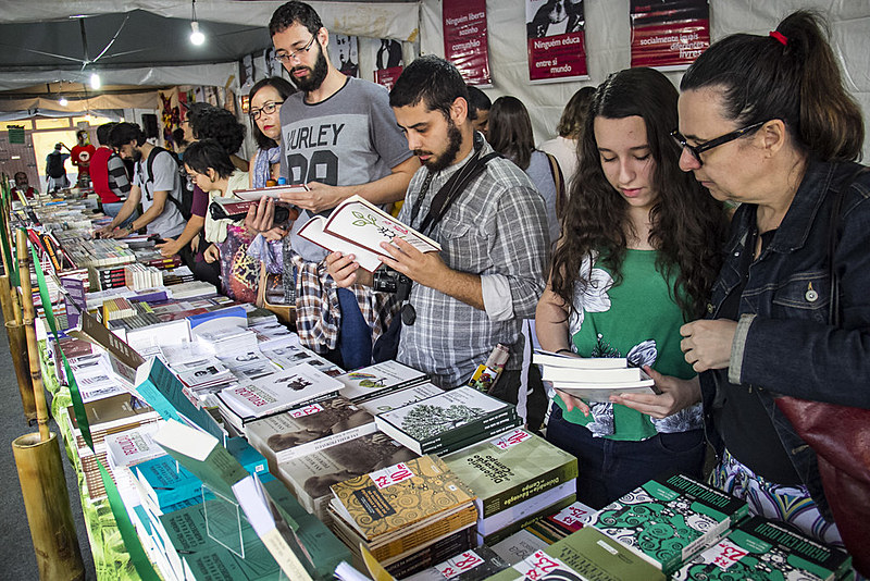 A editora esteve presente na 2° Feira Nacional da Reforma Agrária, realizada  em São Paulo, em maio